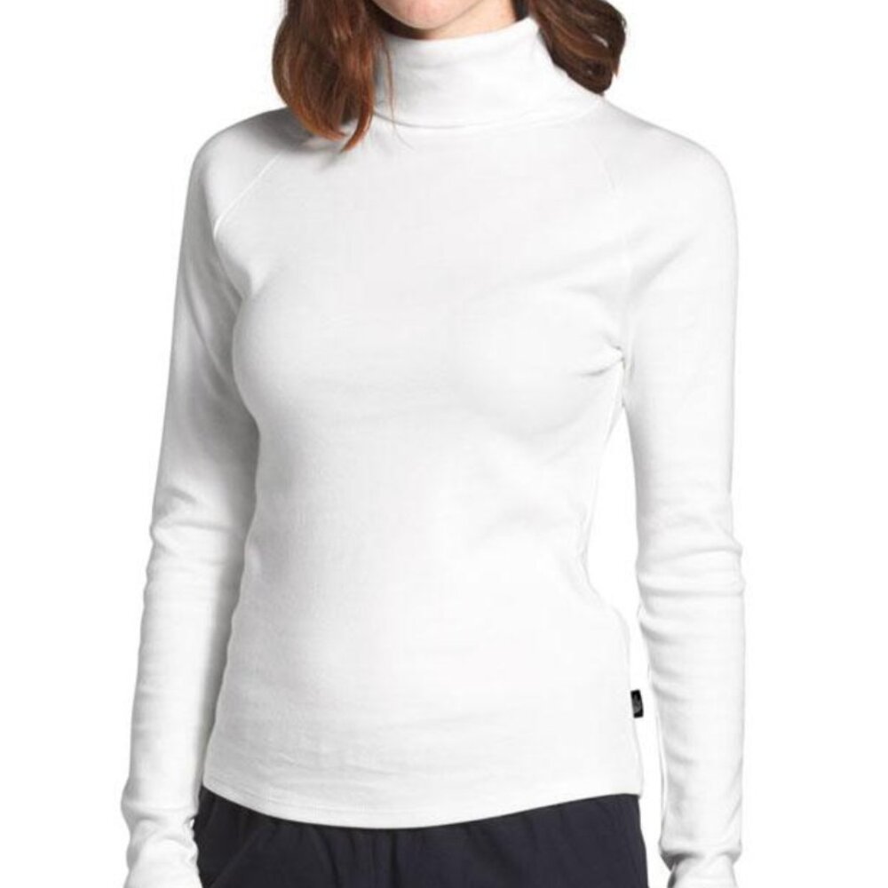 NEW NWT The North Face Explore City Long Sleeve Cotton Turtleneck Women's Large